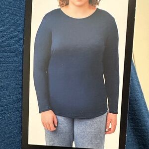 Nwt. Pure wool. Deep aqua  blue.